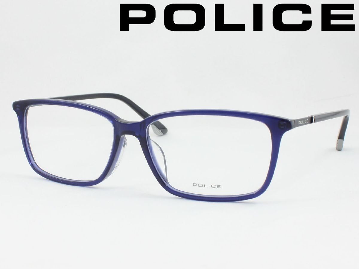 楽天市場】POLICE ポリス メガネフレーム VPL238J-04BL 度付き