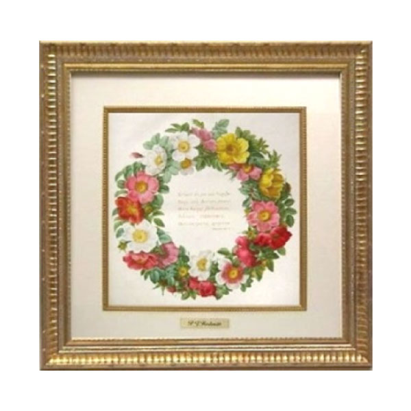 楽天市場】取り寄せ ルドゥーテ 複製画シリーズ バラ図譜 フォリオ版