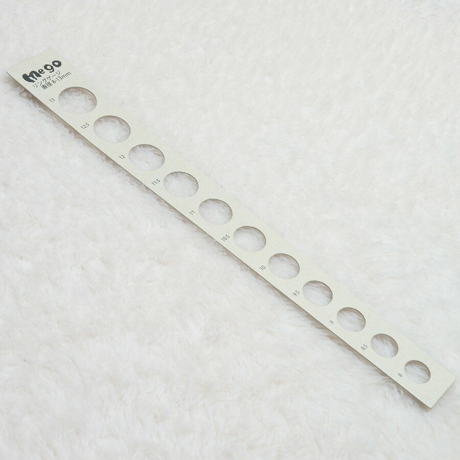 楽天市場 リングゲージ ベビー 紙 0 8mm 1号 こどもゆびわｍｅｇｏ