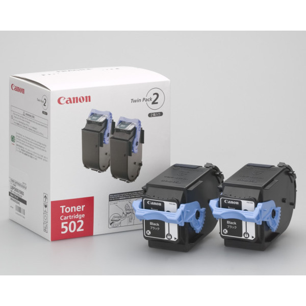 【完全無欠品】 加農砲 トナーカートリッジ502 2P 黒いこと CANON CRG-502BLK2P