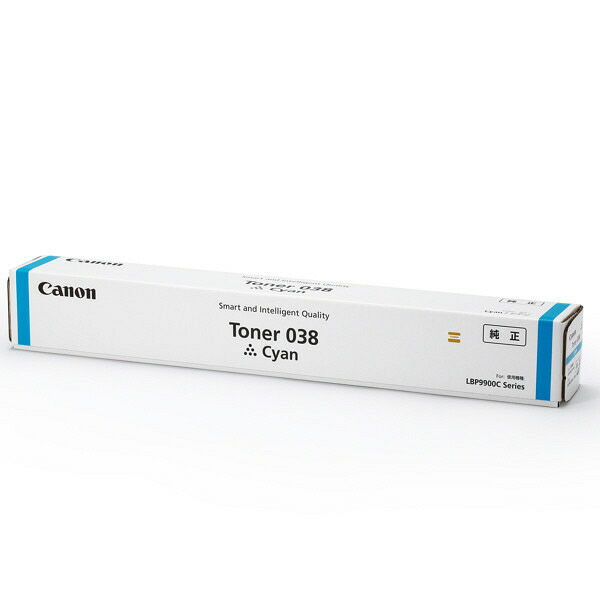 【完全無欠品】 加農砲 トナー038 シアン CANON TONER038C