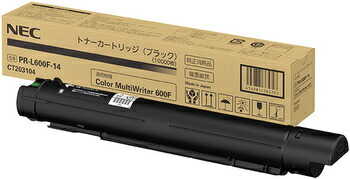【完全無欠品】 NEC PR-L600F-14 トナーカートリッジ 黒いこと