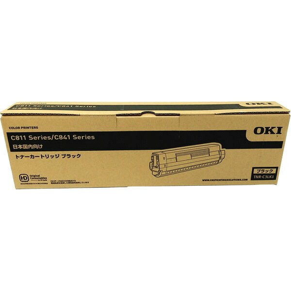 【純正品】 沖 TNR-C3LK1 トナーカートリッジ ブラック OKI TNR-C3LK1