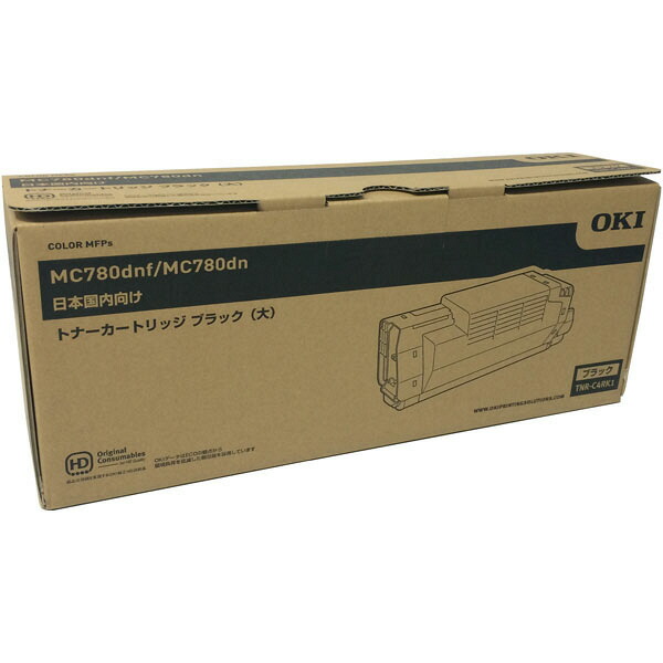 【純正品】 沖 TNR-C4RK1 トナーカートリッジ (大容量) ブラック OKI TNR-C4RK1｜メグリエ店