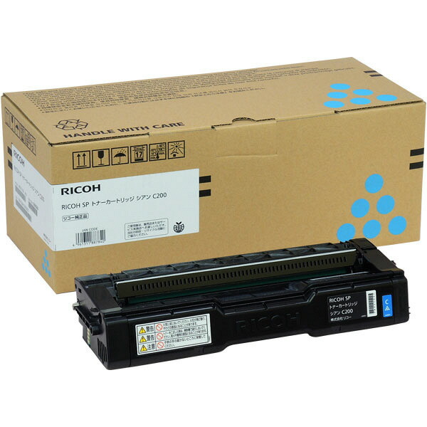 楽天市場】【純正品】 リコー トナーカートリッジ P C201 シアン RICOH