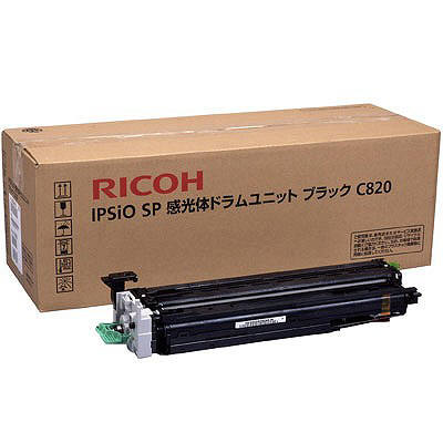 【純正品】 リコー SPドラムユニット ブラック C820 RICOH C820ドラムBK