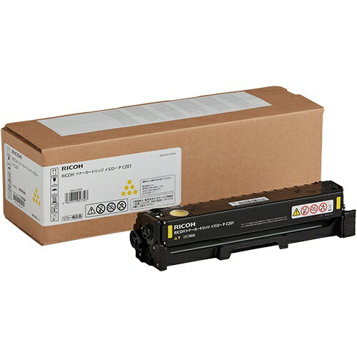 【完全無欠品】 リコー トナーカートリッジ P C201 黄色 RICOH P C201Y (5144554)