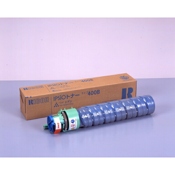【純正品】 リコー トナーカートリッジ シアン タイプ400B RICOH タイプ400BC