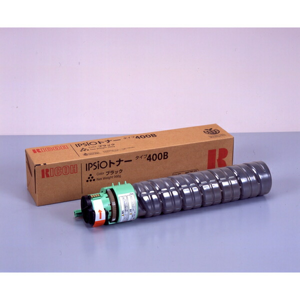 【純正品】 リコー トナーカートリッジ ブラック タイプ400B RICOH タイプ400BK
