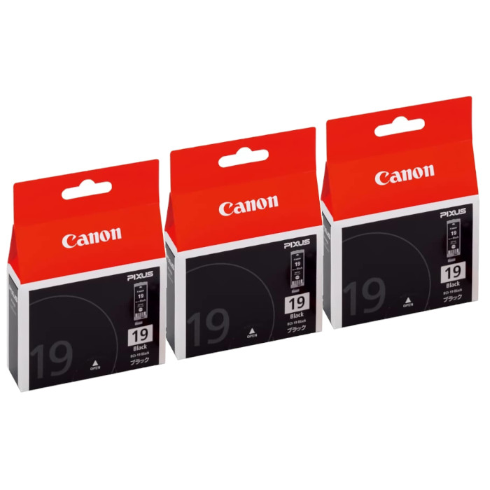 楽天市場】キヤノン 純正インクタンク BCI-19 BK + CL ブラック+