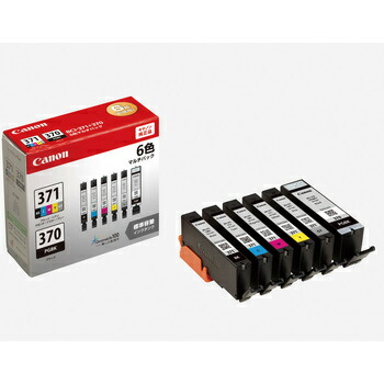 【純正品】CANON キヤノン インクタンク BCI-371+370/6MP (6個 マルチパック) (0732C004)