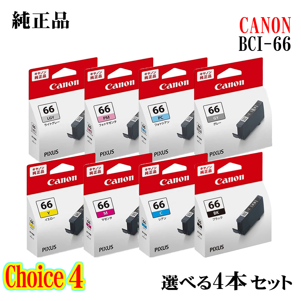 Canon Pro S1 インクカートリッジ 66 20個セット 純正品 楽天市場】【純正品 8色セット】 Canon／キヤノン BCI-66 シリーズ