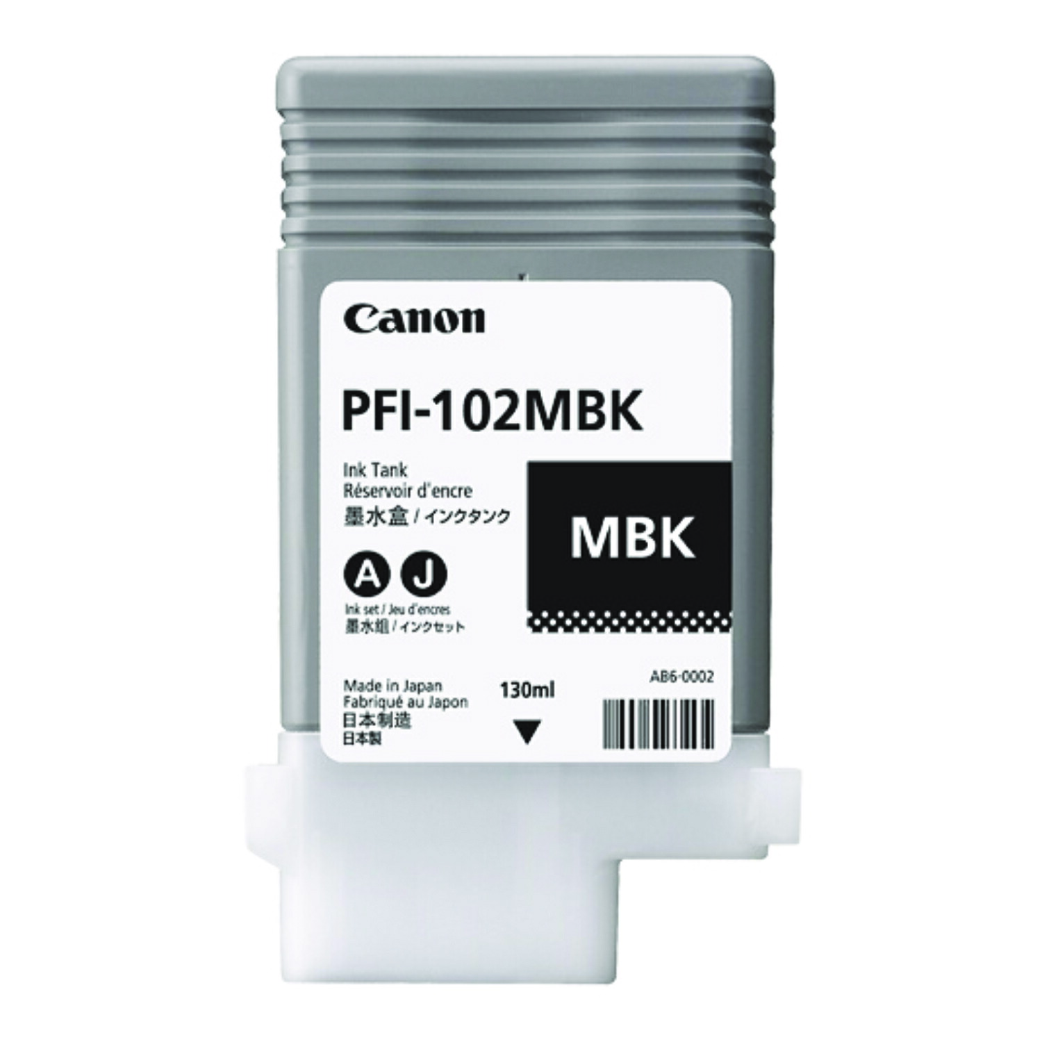 【純正品】 キヤノン インクタンク PFI-102MBK マットブラック (0894B001)