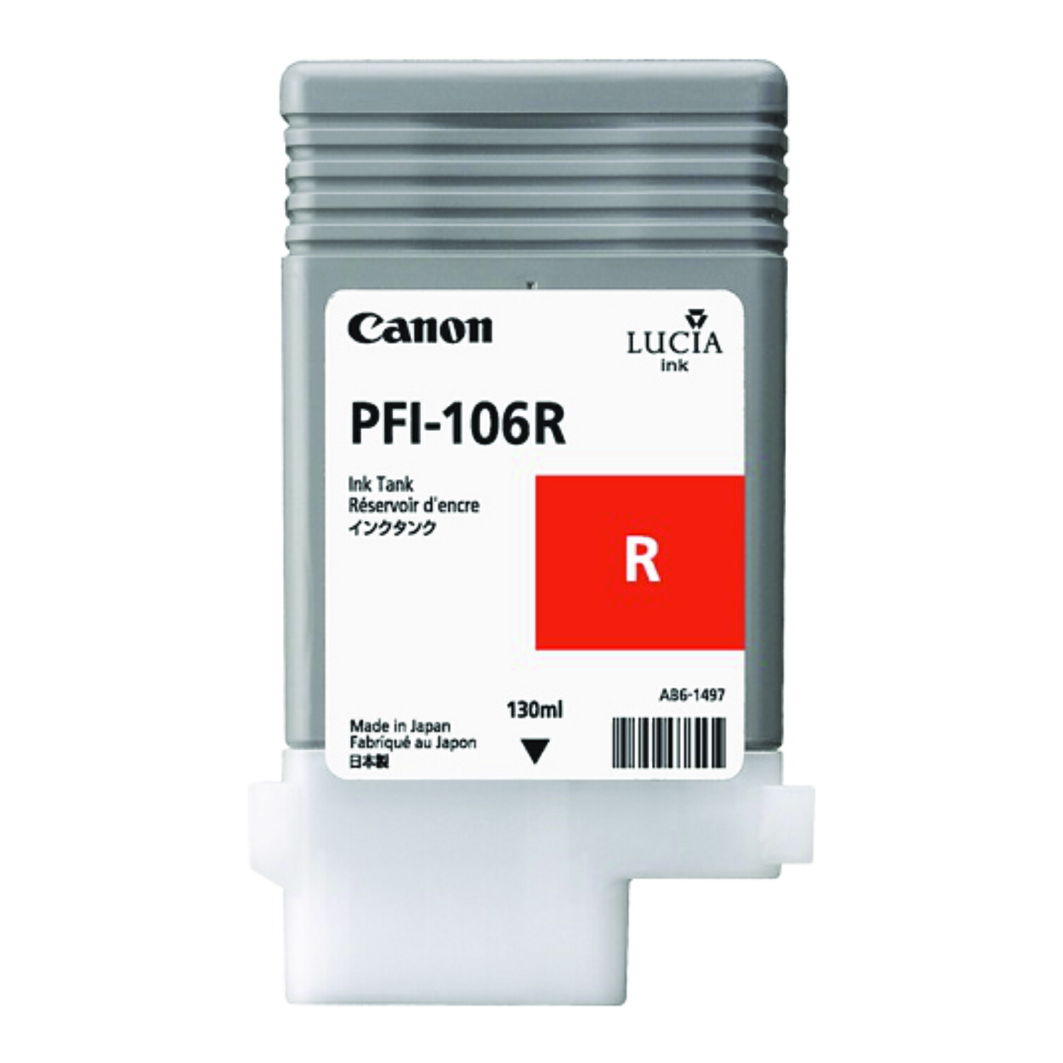 【純正品】 キヤノン インクタンク PFI-106R レッド (6627B001)