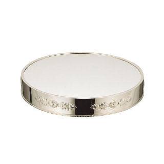 楽天市場 Uk18 8丸ミラープレート 菊模様 18インチ ブラックアクリル ミラープレート ステンレス 厨房卸問屋 名調