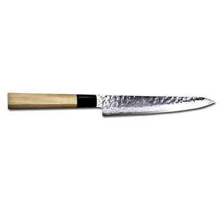 45層ダマスカスステンレス鋼割り込み和筋引 240mm【 サビにくい鋼、45層 】