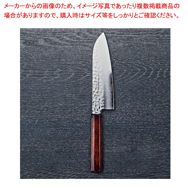なないろ三徳 レトロ木目 刃渡り：170mm
