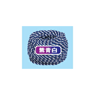 紐(1巻き)　三色紐(紫青白)