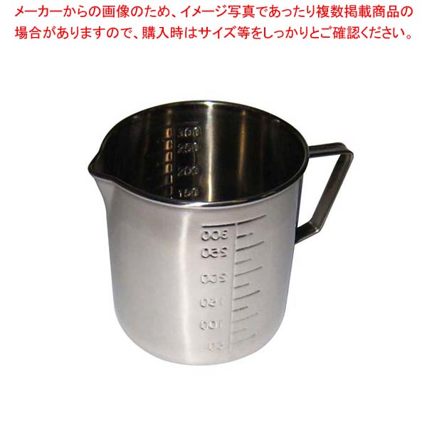 【まとめ買い10個セット品】 クローバー 18-8 口付 計量水マス 300cc