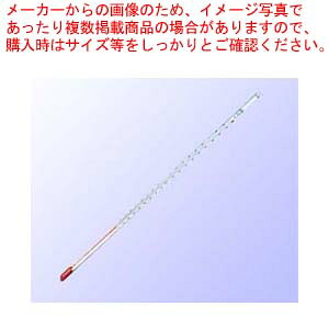 【まとめ買い10個セット品】 SATO アルコール棒型温度計 100℃(-20～+105℃)