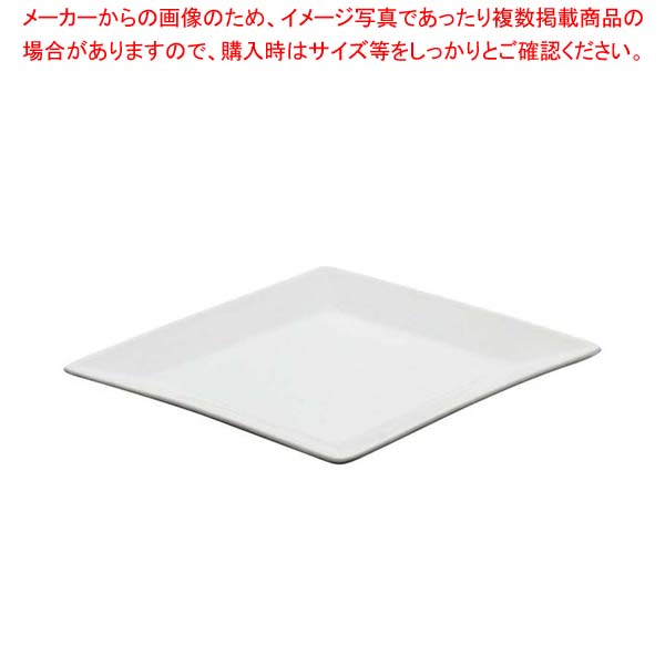 【まとめ買い10個セット品】 アルセラム 白変形 菱型プレート EC12-42