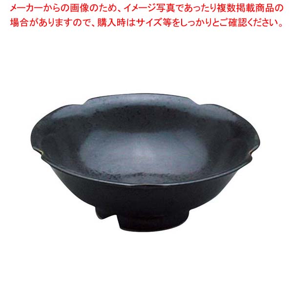 【まとめ買い10個セット品】 アルセラム強化食器 黒花型小鉢 EC5-55