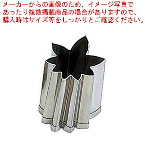 【まとめ買い10個セット品】 EBM 18-8 手造り業務用 抜型 秋 紅葉 バラB