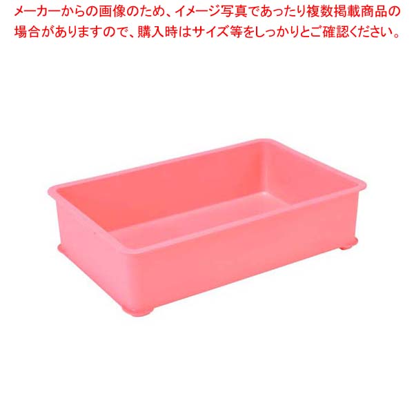 【まとめ買い10個セット品】 EBM PPカラー番重 A型 大 ピンク(サンコー製)｜厨房卸問屋 名調