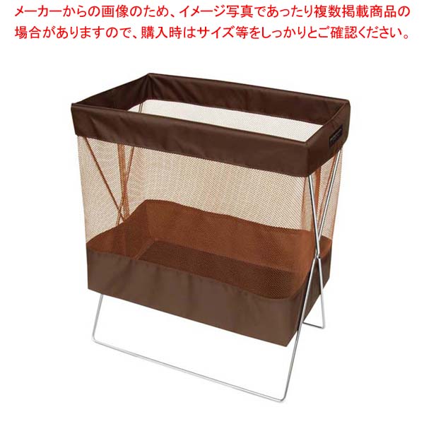 【まとめ買い10個セット品】 サイドワゴン・メッシュL(マジックテープ留め仕様) R-330 ブラウン 37,707円