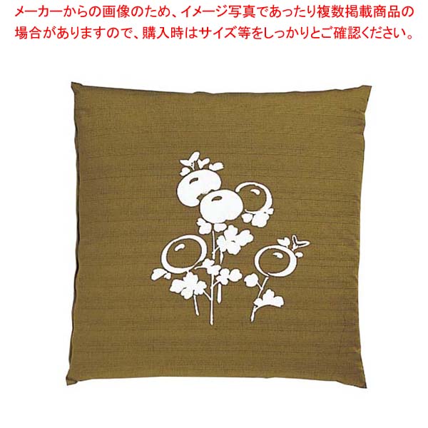 【まとめ買い10個セット品】 EBM 座布団 京友禅 万寿菊 利久