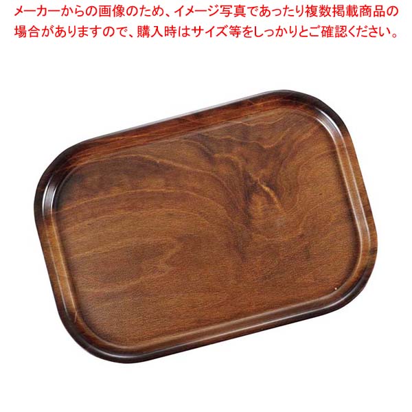 【まとめ買い10個セット品】 キャンブロ ノンスリップウッドトレー 長角 PH556036