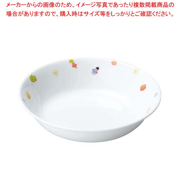 【まとめ買い10個セット品】 リ・おぎそ 子ども食器シリーズ 深皿 16.6cm 1143-1230