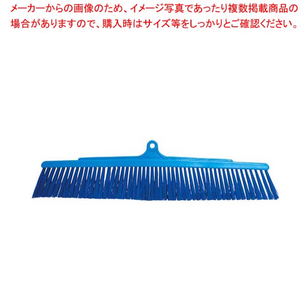 【まとめ買い10個セット品】 バーキュート衛生管理用ほうき 幅広ソフトタイプ用スペア 青626052