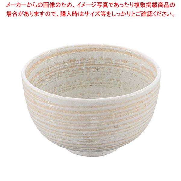 【まとめ買い10個セット品】 和食器コレクション 志野刷毛目 夏目多用丼 5.5寸