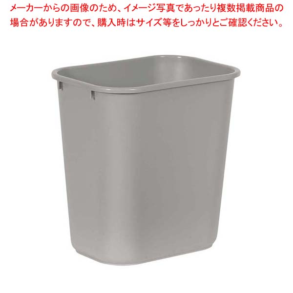 【まとめ買い10個セット品】 ラバーメイド ソフトウェイストバスケット 2955(小型)グレー