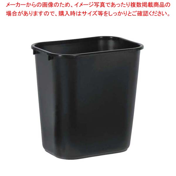【まとめ買い10個セット品】 ラバーメイド ソフトウェイストバスケット 2956(中型)ブラック