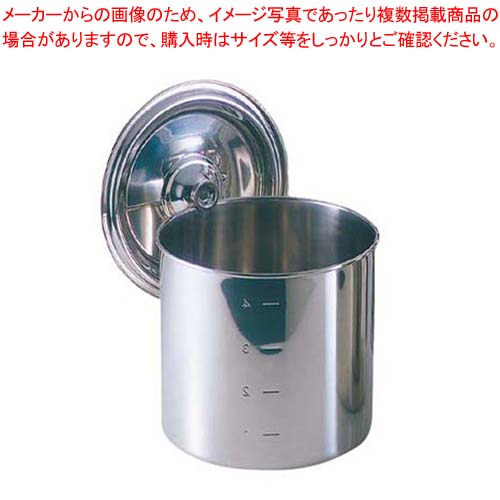 【まとめ買い10個セット品】 EBM 18-8 キッチンポット/寸胴鍋(目盛付)18cm 手無
