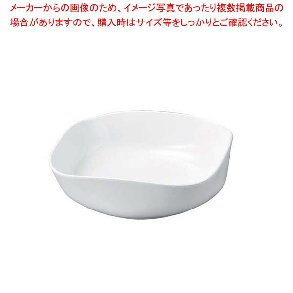 ニューホワイト 渕丸角盛鉢 29cm 6,911円