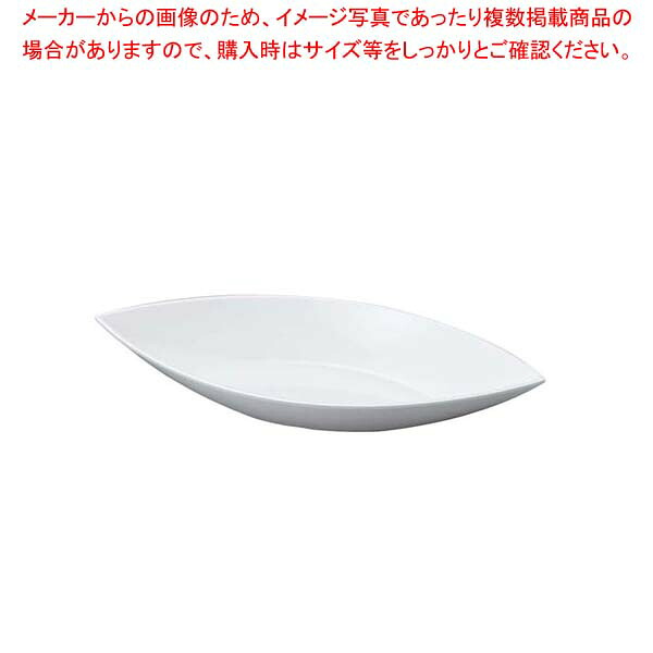 ニューホワイト 舟形鉢 48cm