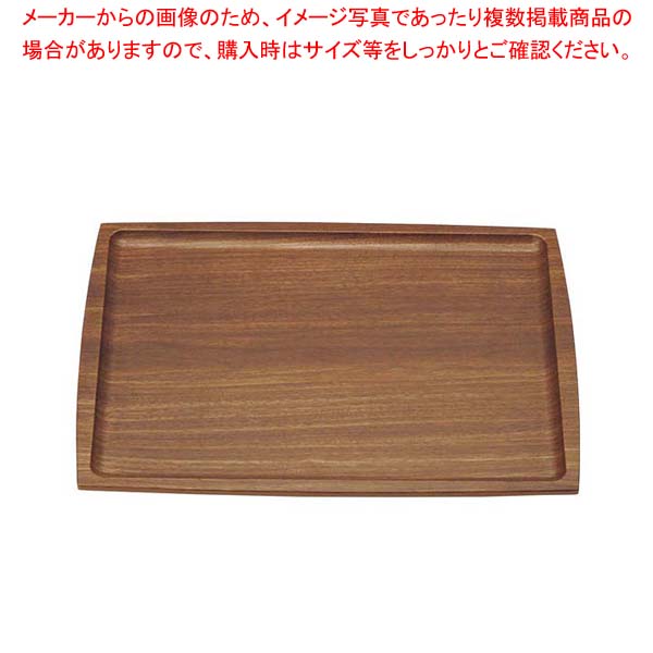 【まとめ買い10個セット品】 木目調ABSトレー(長角盆)濃木目 NS M44-359 13,780円