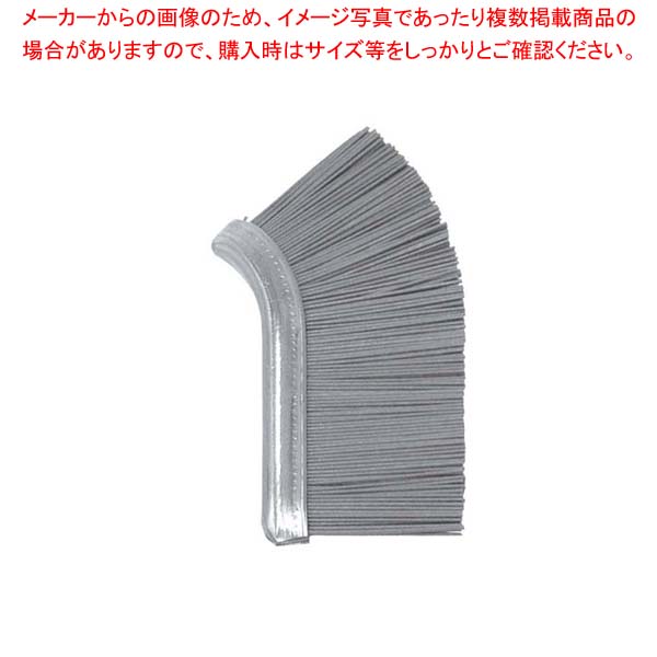 【まとめ買い10個セット品】 バーキンタ ミゾッコブラシ Jタイプ グレー用スペア 61461601