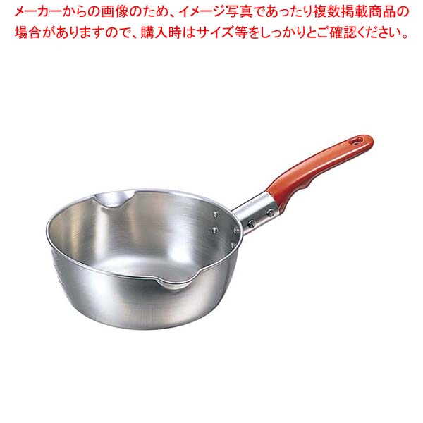 【まとめ買い10個セット品】18-8 計量 雪平鍋 21cm 【雪平鍋】 【煮物 汁物 スープ 湯でもの 出汁 炒め物 居酒屋 レストラン 店舗用 業務用 家庭用】