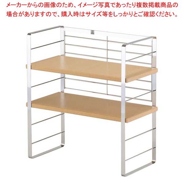 【まとめ買い10個セット品】木棚の出窓シェルフ 40cm 30749