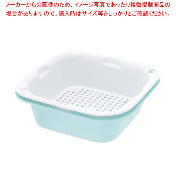 【まとめ買い10個セット品】シェリー ザルバッとん並盛 ミントブルー 2個入