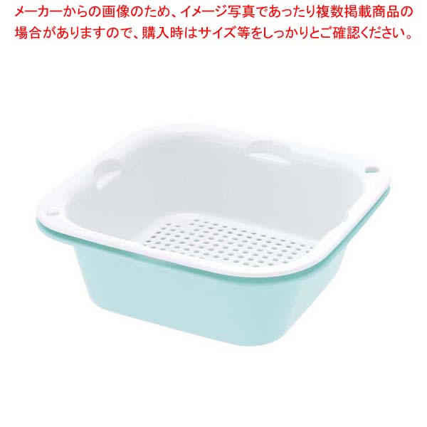 【まとめ買い10個セット品】シェリー ザルバッとん大盛 ミントブルー 2個入