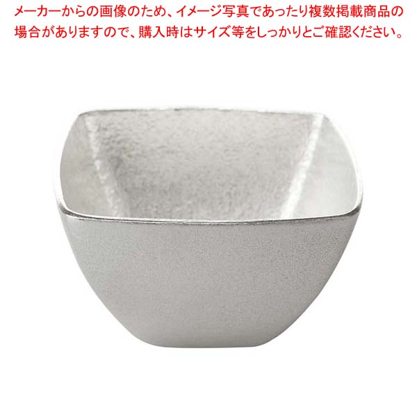 能作 錫 小鉢 四角 501030