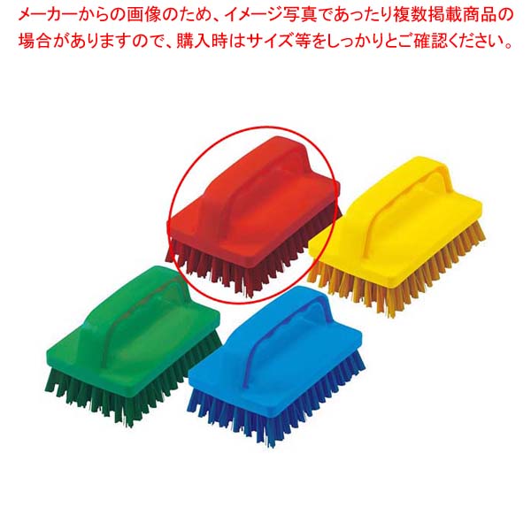 HPM ハンド磁性ブラシ 角型 レッド 57077