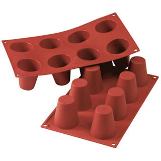 【まとめ買い10個セット品】SF021 ビックバーバ 8ヶ取 【 厨房器具 製菓道具 おしゃれ 飲食店 】