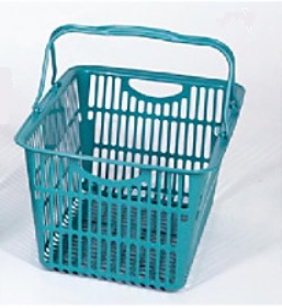 【まとめ買い10個セット品】【 買物カゴ イエロー 】 【 厨房器具 製菓道具 おしゃれ 飲食店 】