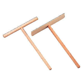 【まとめ買い10個セット品】クレープ用トンボ 丸|厨房卸問屋 名調